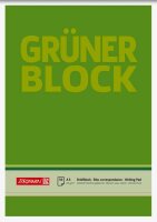 BRUNNEN Briefblöcke "Grüner Block"...