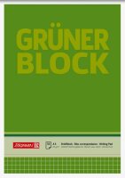 BRUNNEN Briefblöcke "Grüner Block"...