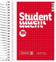 BRUNNEN Collegeblock Student kariert DIN A6 ohne Rand, 1...