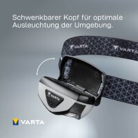 VARTA Outdoor Sports H30R Wireless Pro LED Stirnlampe schwarz, 400 Lumen, 1 St.
