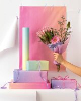 folia Seidenpapier Blumenseide SHADES OF RAINBOWS mehrfarbig, 50,0 x 70,0 cm