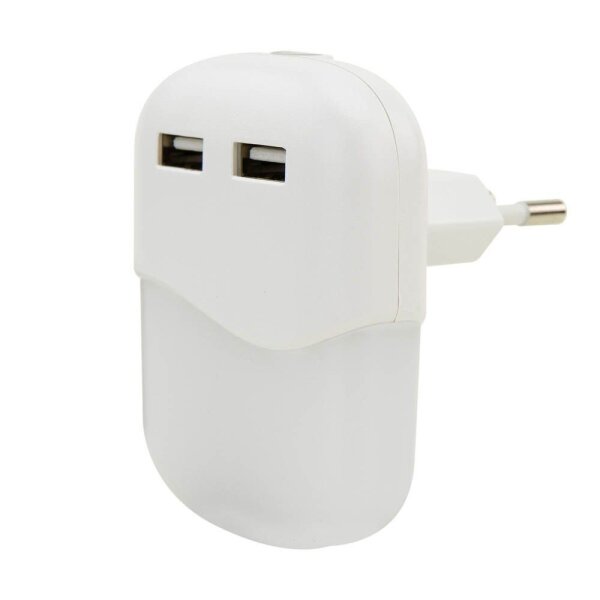 ANSMANN LED-Sensor NL15AC LED Nachtlicht weiß 7,2 cm, 1 St.