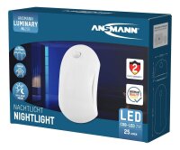 ANSMANN Mini Sensor NL25B LED Nachtlicht weiß 9,0...
