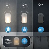 ANSMANN Mini Sensor NL25B LED Nachtlicht weiß 9,0 cm, 1 St.