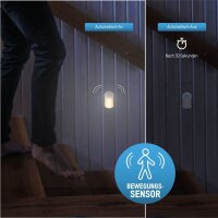 ANSMANN Mini Sensor NL25B LED Nachtlicht weiß 9,0 cm, 1 St.