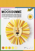 folia Moosgummi TON IN TON gelb 10 Blatt