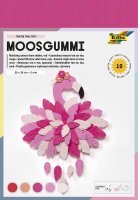 folia Moosgummi TON IN TON rot 10 Blatt