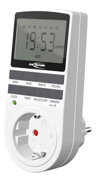 ANSMANN AES4 Zeitschaltuhr weiß