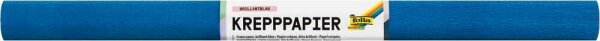 folia Krepppapier blau 10 Rollen