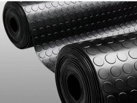 WESEMEYER Gummimatte mit Flachnoppen schwarz 120,0 x...