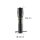 hama W200 LED Taschenlampe schwarz 15,3 cm, bis zu 200 Lumen, 1 St.