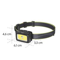 hama HL350 LED Stirnlampe blau, 1 St.