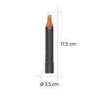 hama FLX600 LED Taschenlampe grau 17,5 cm, 1 St.