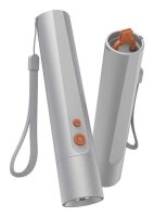 hama FL250 LED Taschenlampe silber 17,5 cm, 1 St.