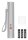 hama FL250 LED Taschenlampe silber 17,5 cm, 1 St.