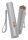 hama FL250 LED Taschenlampe silber 17,5 cm, 1 St.