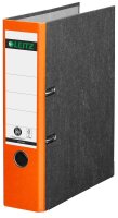 LEITZ 1080 Ordner orange marmoriert Karton 8,0 cm DIN A4,...