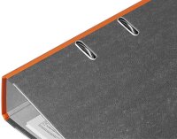 LEITZ 1080 Ordner orange marmoriert Karton 8,0 cm DIN A4, 1 St.