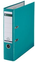 LEITZ 1010 Ordner türkis Kunststoff 8,0 cm DIN A4, 1...