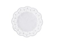 PAPSTAR Tortenspitzen rund weiß Ø 28,0 cm,...
