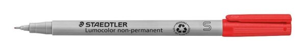 STAEDTLER Lumocolor Folienstifte rot 0,4 mm non-permanent, 10 St.