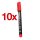 STAEDTLER Lumocolor Folienstifte rot 0,4 mm permanent, 10 St.
