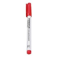 STAEDTLER Lumocolor Folienstifte rot 1,0 mm...