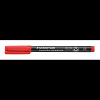 STAEDTLER Lumocolor Folienstifte rot 1,0 mm permanent, 10...