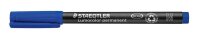 STAEDTLER Lumocolor Folienstifte blau 1,0 mm permanent, 10 St.