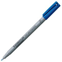STAEDTLER Lumocolor Folienstifte blau 0,6 mm...