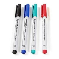 STAEDTLER Lumocolor Folienstifte blau 0,6 mm non-permanent, 10 St.