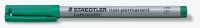 STAEDTLER Lumocolor Folienstifte grün 0,6 mm non-permanent, 10 St.