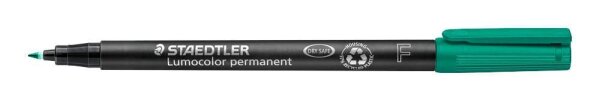 STAEDTLER Lumocolor Folienstifte grün 0,6 mm permanent, 10 St.