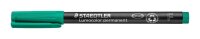 STAEDTLER Lumocolor Folienstifte grün 0,6 mm...