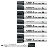 STAEDTLER Lumocolor Whiteboard-Marker schwarz 2,0 mm, 10 St.