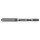 uni-ball eye micro UB-150E Tintenroller silber 0,2 mm, Schreibfarbe: schwarz, 12 St.