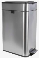 MAUL Lwing Mülleimer 40,0 l edelstahl, 1 St.