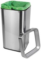 MAUL prime Mülleimer 30,0 l edelstahl, 1 St.