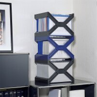 DURABLE Hängeregistraturkorb mit Mappen CARRY PLUS blau