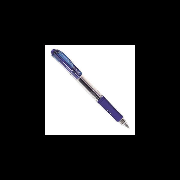 Pentel K157 Gelschreiber blau/transparent 0,35 mm, Schreibfarbe: blau, 1 St.