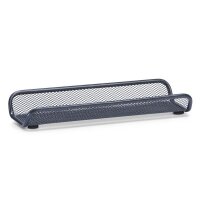 Zeller Stiftablage Meshline anthrazit Metall, lackiert 25,0 x 9,2 x 3,5 cm