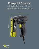 goobay 77820 Elektro-Tacker/-Nagler