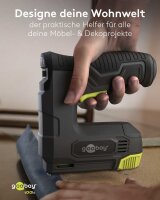 goobay 77819 Akku-Tacker 5,0 V, mit 1 Akku