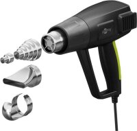 goobay Premium Heißluftfön-Set 1.500 W
