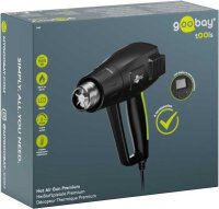 goobay Premium Heißluftfön-Set 1.500 W