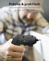 goobay 77818 Akku-Schrauber-Set, mit 1 Akku