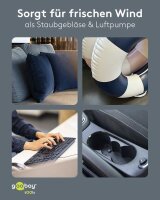 goobay Superior 77831 Akku-Staubgebläse 5,0 V, mit 1 Akku