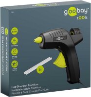 goobay 77824 Premium, 80 W Heißklebepistole-Set schwarz, grün, 1 St.