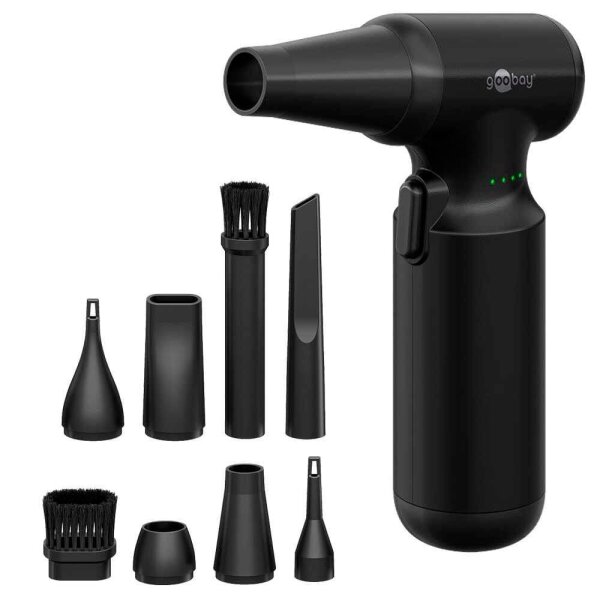 goobay Advanced 77830 Akku-Staubgebläse 5,0 V, mit 1 Akku