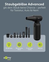 goobay Advanced 77830 Akku-Staubgebläse 5,0 V, mit 1 Akku